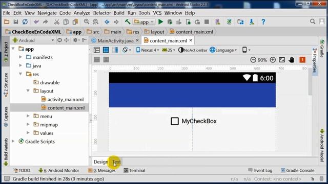 Androis Studio: Créer CheckBox En Code XML смотреть онлайн
