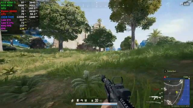 PUBG - RTX 4060 Ti 8GB + Ryzen 5600X Test. (1080p ULTRA Settings) GAMEPLAY смотреть онлайн