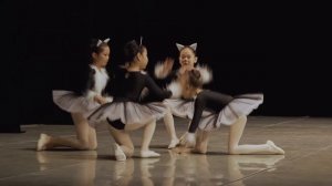 танец кошечек