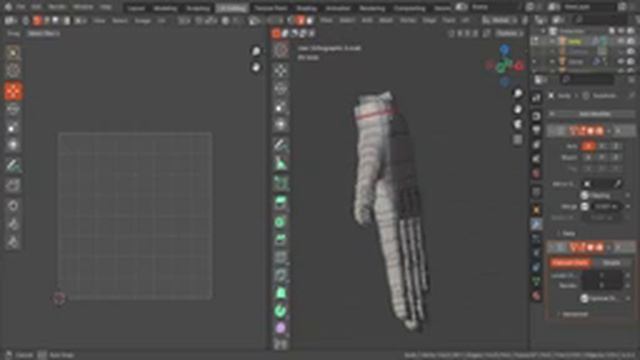 Let's make an Anime girl in blender UV and Textures смотреть онлайн