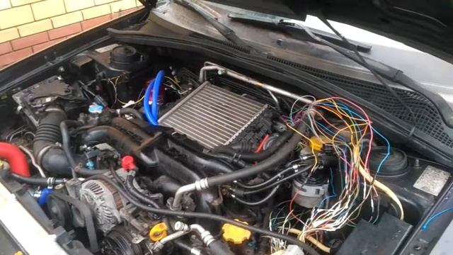 запуск Ej20x на мозгах Ej255