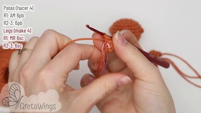 Baby Otter AMIGURUMI Step by Step Tutorial Sub ????/ GretaWings смотреть онлайн