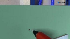 Монтаж душевого трапа в стену GEBERIT