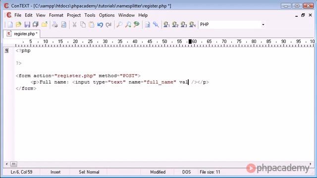 PHP Expert Tips 305 Name Splitter Part 1 2 смотреть онлайн