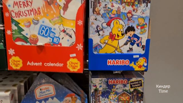 конфеты сладости подарок киндер адвент календарь Advent kalendar новый год Рождество смотреть онлайн