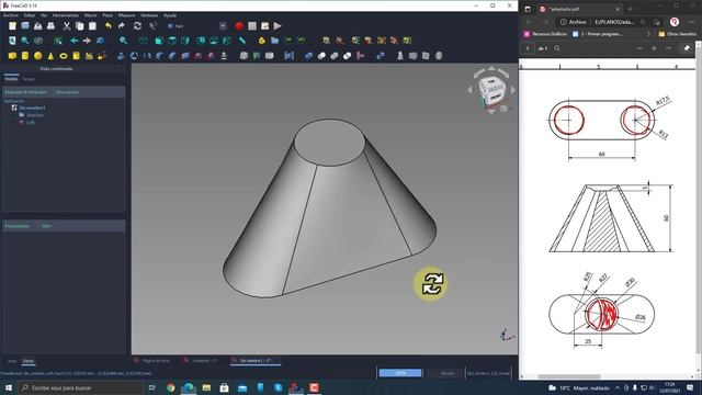 Curso Profesional de Freecad Parte 44. Banco PART. Booleanas. смотреть онлайн