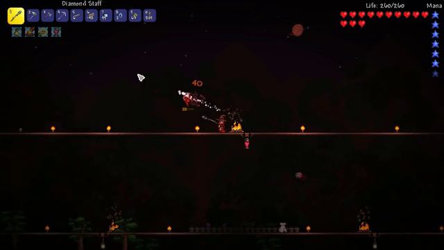 Terraria 1.3 Expert Warlock Let's Play Part 6 New Towers & Bosses! 1.3 mage playthrough смотреть онлайн