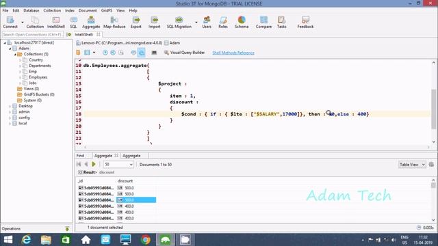 Cond Function in MongoDB смотреть онлайн