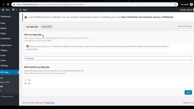 How To Change WordPress Admin URL смотреть онлайн