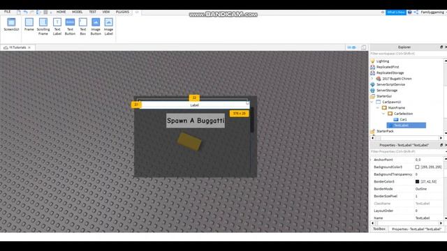 How to make a Car Spawn Gui in Roblox Studio! смотреть онлайн