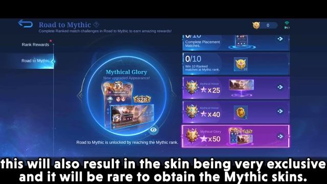 HOW TO GET MYTHIC SKIN WITHOUT SPENDING DIAMONDS смотреть онлайн