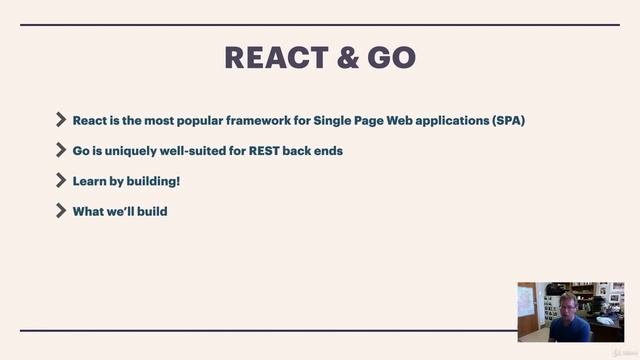 Working with React and Go (Golang). It's FREE with Dentor app смотреть онлайн