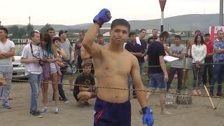 Хакаский Ковбой против Бойца в шортах. Стрелка Абакан смотреть онлайн