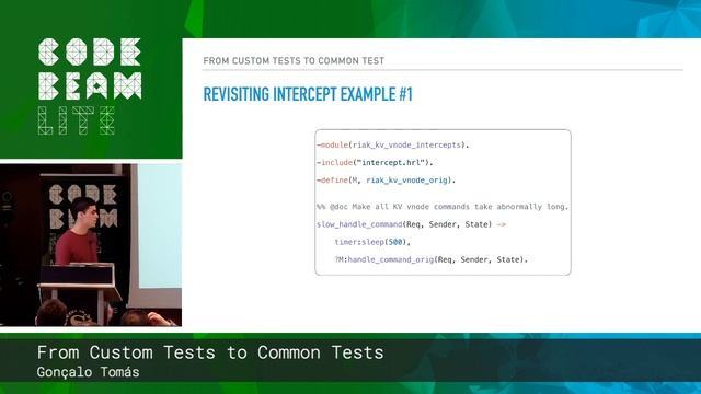 Gonçalo Tomás - From custom tests to Common Test - Code BEAM Lite Munich 2018 смотреть онлайн