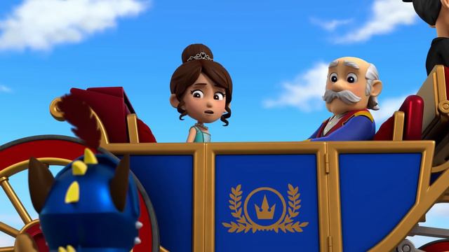 PAW Patrol | Los Caballeros al Rescate de la patrulla de cachorros salva el día | Nick Jr. смотреть онлайн
