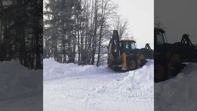 Подготовка участка зимой
