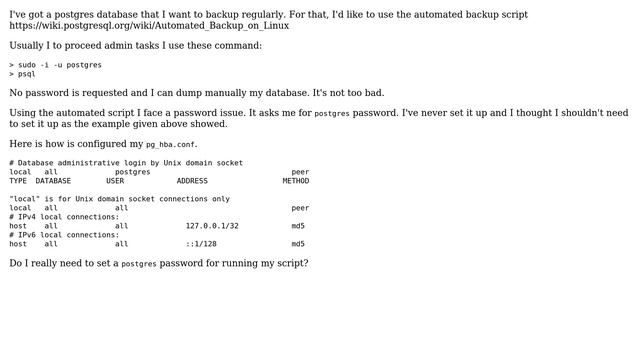 DevOps & SysAdmins: backup postgres database password issue (2 Solutions!!) смотреть онлайн