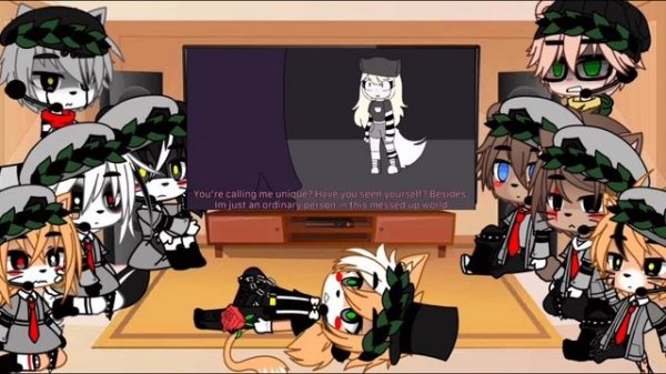 Past tsp + pony [-willow] reacts to piggy memes {Roblox piggy}  ??????????