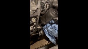 Mercedes benz GLE W167 B1 SERVIS. Oil filter and oil change.