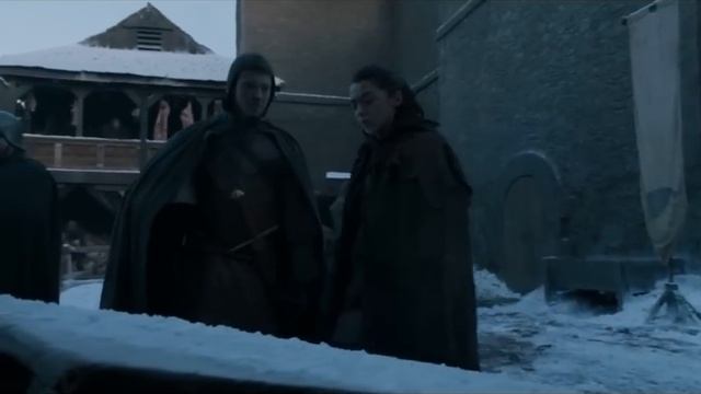 Игра Престолов 7 сезон 4 серия. Возвращение Арьи Старк в Винтерфелл смотреть онлайн