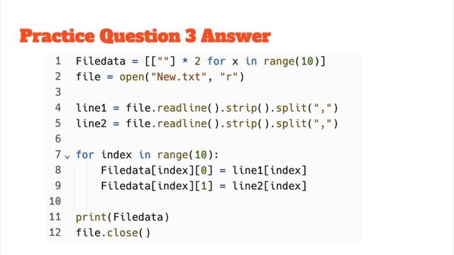 Python Advanced 3 - File Handling and Exceptions смотреть онлайн