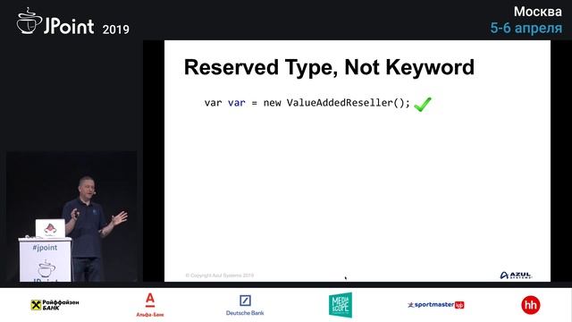 Simon Ritter — Local variable type inference: Friend or foe? смотреть онлайн