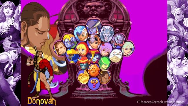 Darkstalkers Character Select Screen Evolution смотреть онлайн