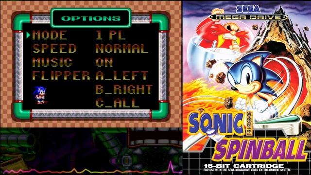 Sonic Spinball - Options (SNES Remix) смотреть онлайн