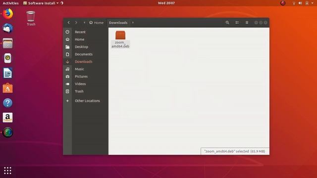 How to Install Zoom Cloud Meeting in Ubuntu Linux смотреть онлайн