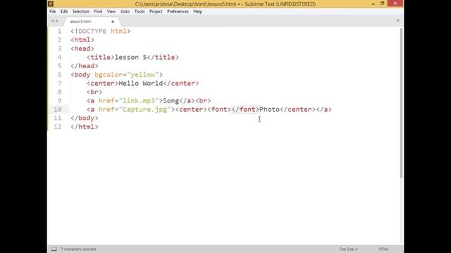 Anchor Tag Or Linking File in Html | #Lecture 5 | Html For Beginners смотреть онлайн