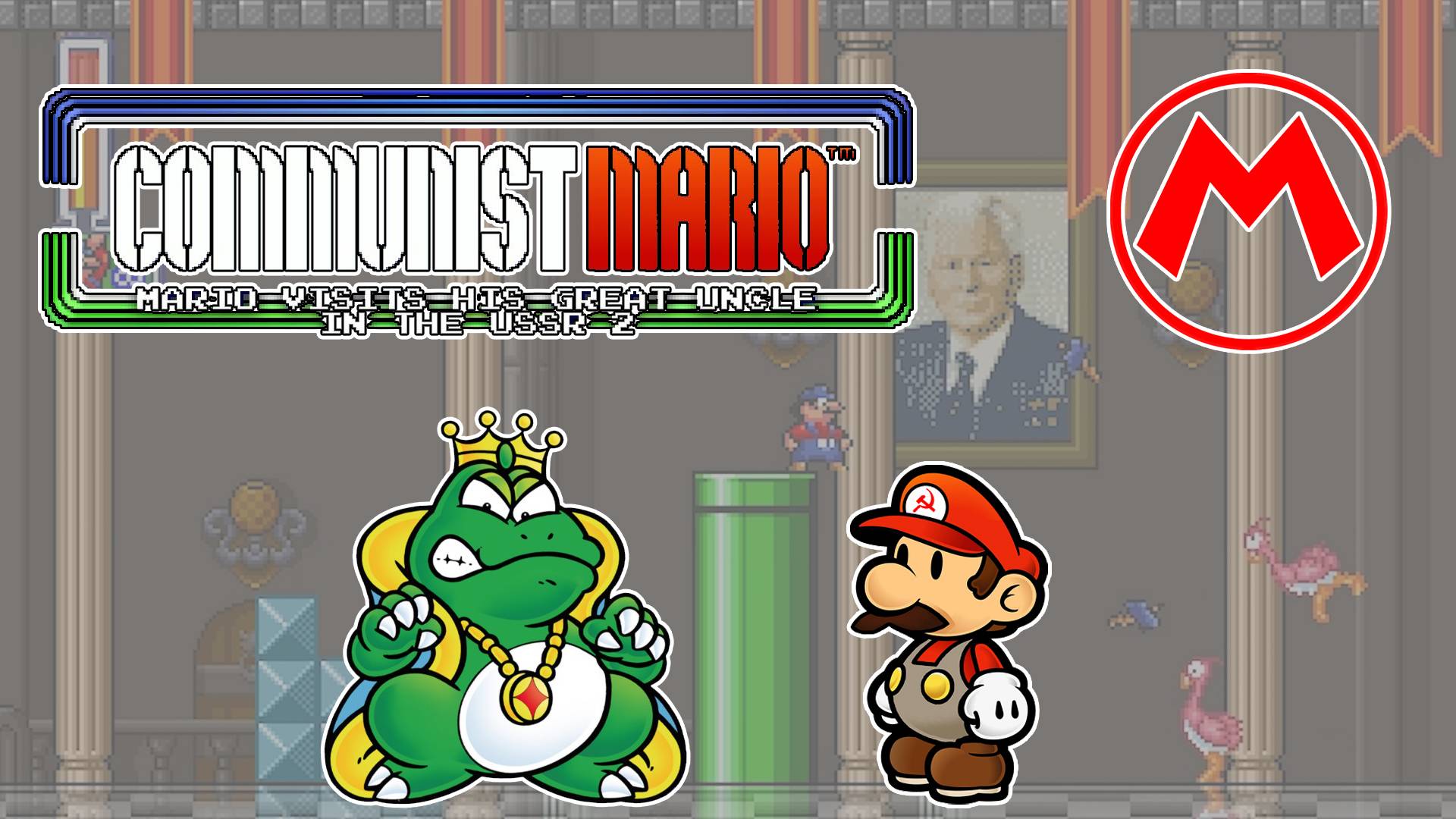 Марио в Советском Союзе (Communist Mario) | 50 оттенков Марио смотреть онлайн