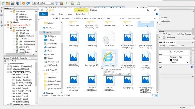 cara memperkecil gambar di netbeans смотреть онлайн