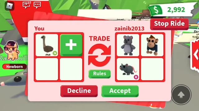 win or lose trade at adopt me Roblox - adoptme - trading pet - mabar roblox смотреть онлайн