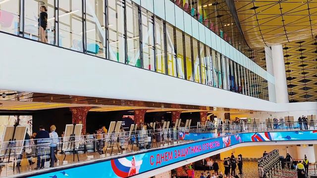 Москва. Лужники. Дворец гимнастики им.И.Винер 23 февраля смотреть онлайн