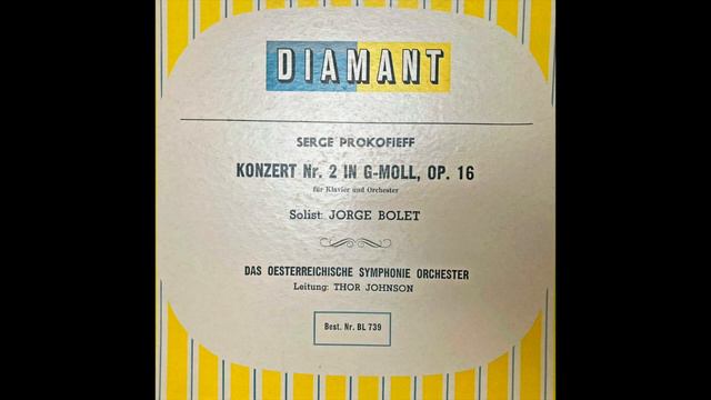 Improved Recording! Prokofiev Piano Concerto No. 2. Jorge Bolet & the Cincinnati Symphony Orchestr смотреть онлайн