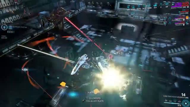Warframe Aerial Ace - aero Vantage 20 sec in air смотреть онлайн