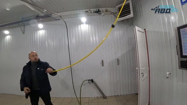 Сенсорный дисплей в новой мойке самообслуживания от компании АВД Технологии. Город Свеча. смотреть онлайн