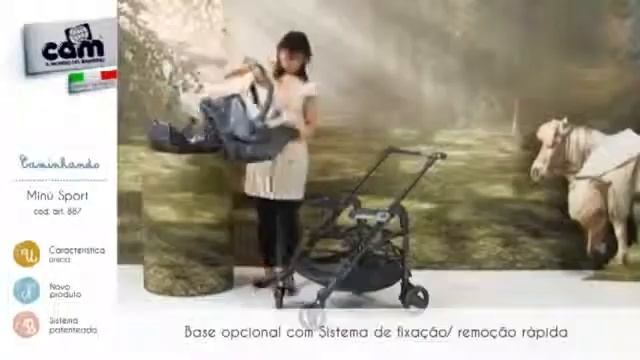 Carucior 3 in 1 Minu Sport Cam смотреть онлайн