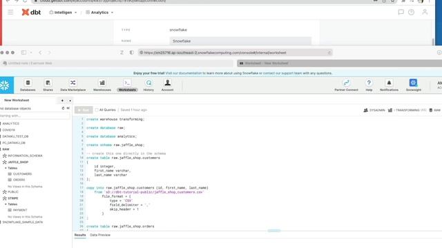 How To Set Up Dbt For Snowflake | Tutorial For Beginners