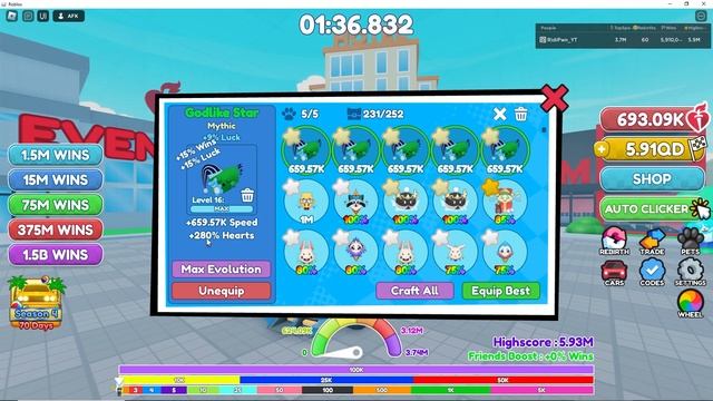 Race Clicker ULTIMATE Hatching Guide and Wins Grinding Guide | Roblox смотреть онлайн
