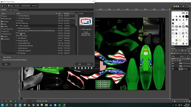 How To Make Custom Bike Paints In MX Bikes! смотреть онлайн