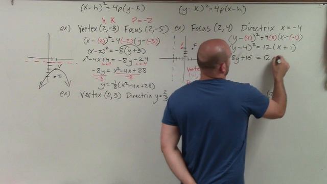 Master Writing the equation of a parabola given the vertex, focus or directrix смотреть онлайн