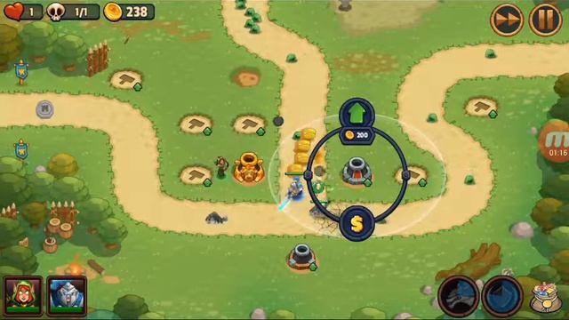 Realm Defense - World 1 Level 5-Grove of Memory - Legendary 3 Stars смотреть онлайн