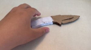 Как сделать нож SCORPION ”MAGNALIUM” из картона!!!