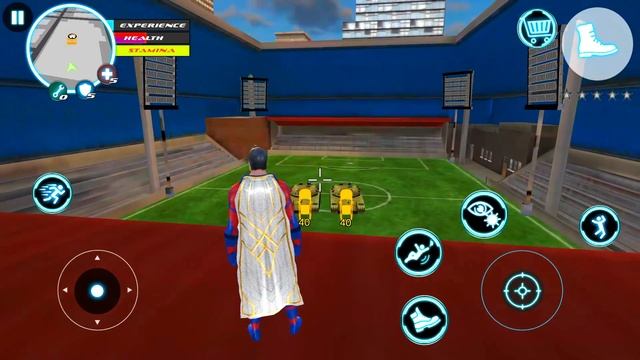 Naxeex Superhero Find Secret football stadium Like Rope Hero – Games Kon – Android Gameplay смотреть онлайн