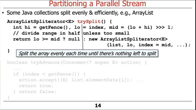 Java Parallel Streams Internals: Partitioning смотреть онлайн