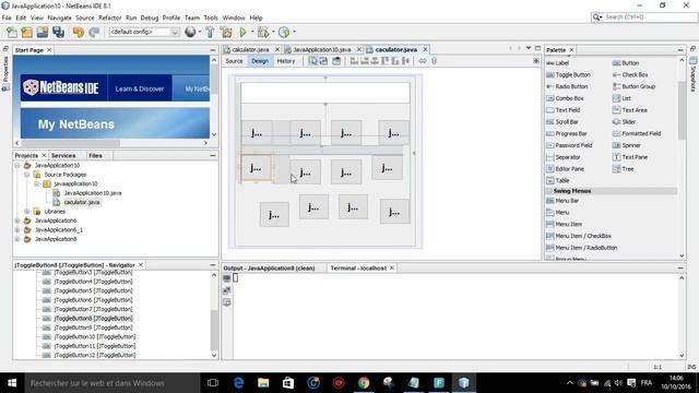 How to make a calculator using the Java language ep 1 смотреть онлайн