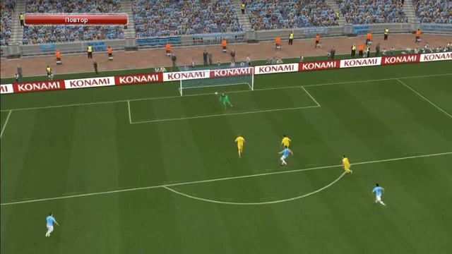 Goal Dzeko PES 2014 смотреть онлайн