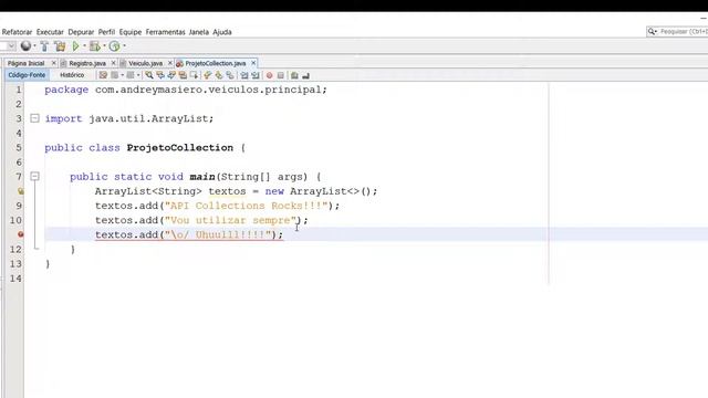 Collection API - Array List смотреть онлайн