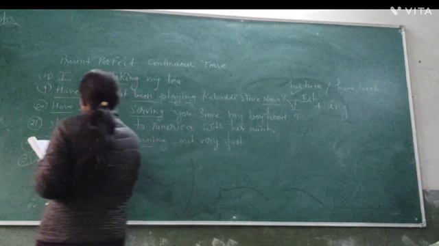 put into present perfect continuous tense or present continuous tense | present continuous tense | смотреть онлайн